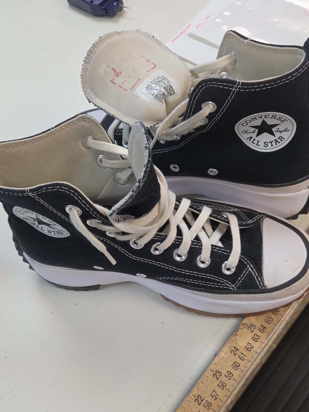 Converse Kids Black and White High-Top Sneakers